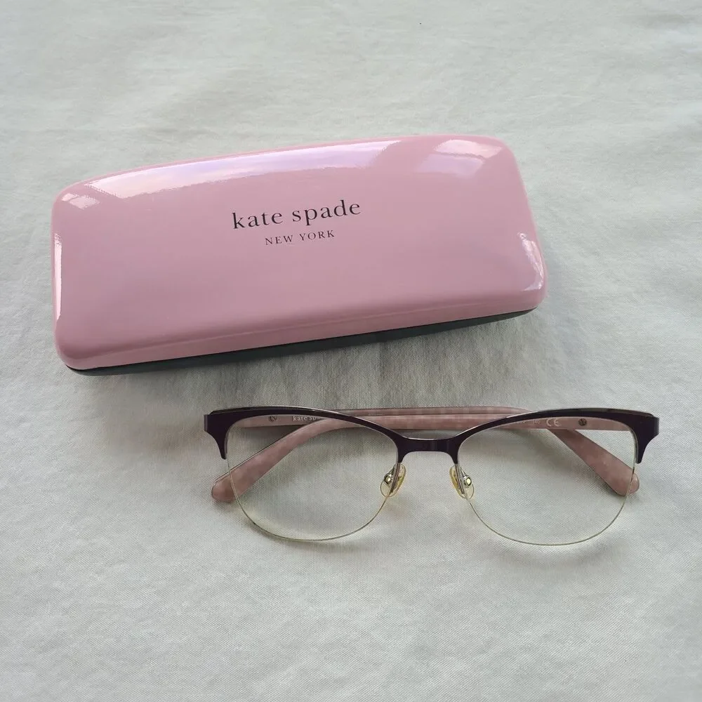 Kate Spade Women's Glasses Case - Includes Brieana B3V Frame Without Lenses